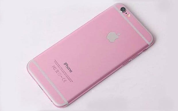 Состоялась утечка фотографий розового iPhone 6S