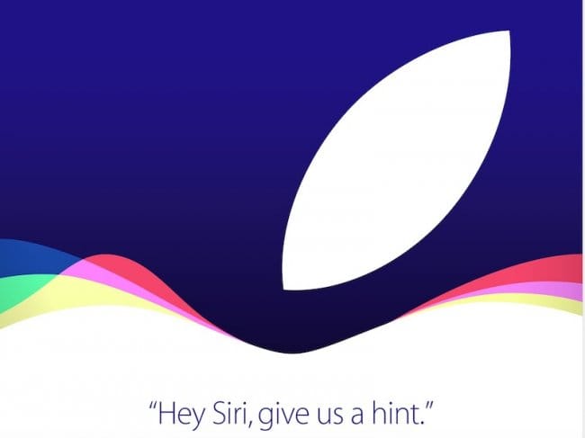 Apple приглашает журналистов на событие 9 сентября: “Siri, дай нам подсказку”
