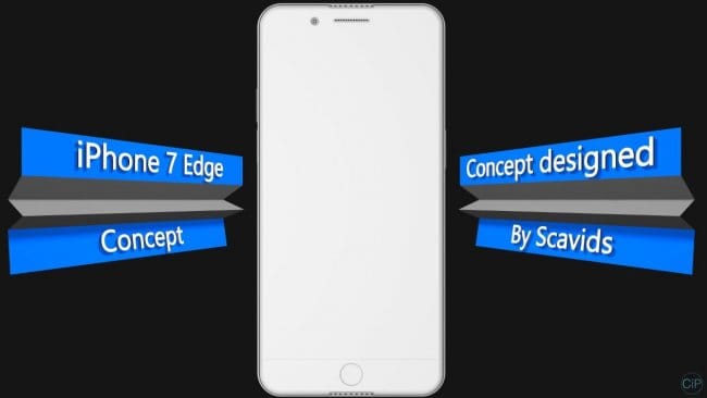 Концепт iPhone 7 Edge на видео