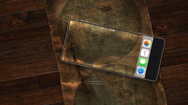 Концепт устройства iPhone Shine от Чике Ньюмена