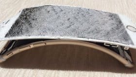 Apple iPhone 7 был изогнут беговой дорожкой
