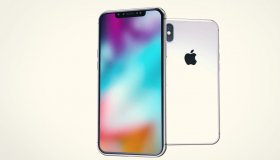 Концепт iPhone X Plus с вырезом в экране (Видео)