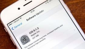 IOS 8.1.3 уже доступна в App Store! Она занимает меньше места и устраняет известные  баги!