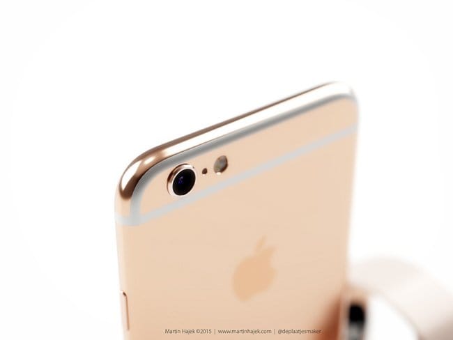 Концепт iPhone 6S Rose Gold от Мартина Хайека