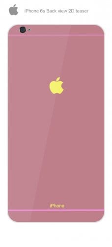Тизер концепта iPhone 6S от Каираш Киа в цвете розовое золото