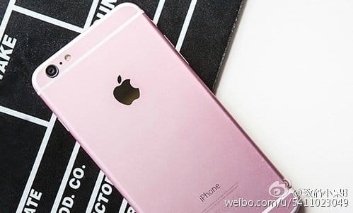 Apple может представить iPhone 6S в розовом цвете