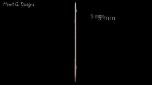 Концепт iPhone 7 Slim с толщиной корпуса 5 мм