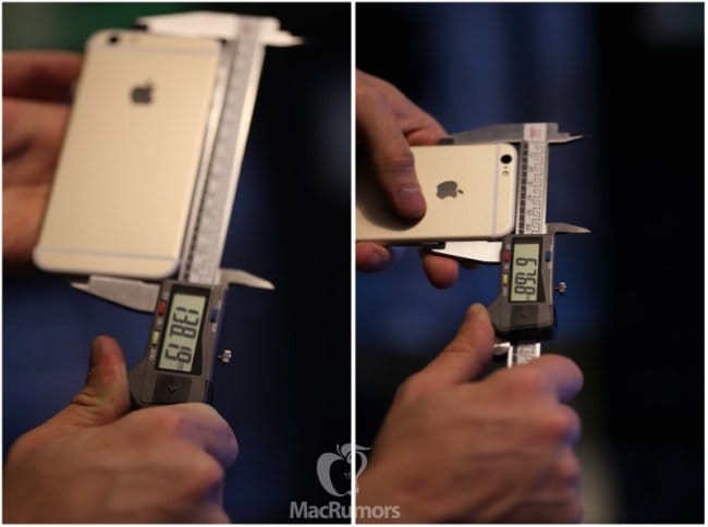 iPhone 6S будет немного толще и больше, чем iPhone 6