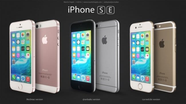 Вероятный дизайн iPhone SE в сравнении с новыми рендерами