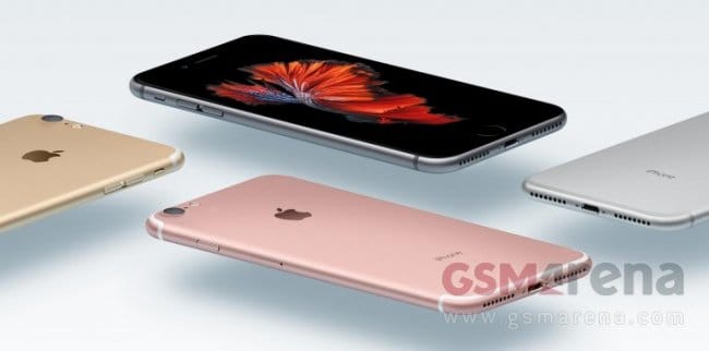 Свежие рендеры Apple iPhone 7