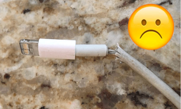 Как починить сломанный кабель зарядного устройства iPhone?