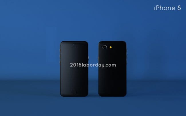Рендеры iPhone 8 с 4.9-дюймовым AMOLED-экраном
