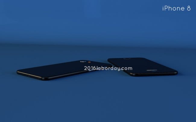 Рендеры iPhone 8 с 4.9-дюймовым AMOLED-экраном