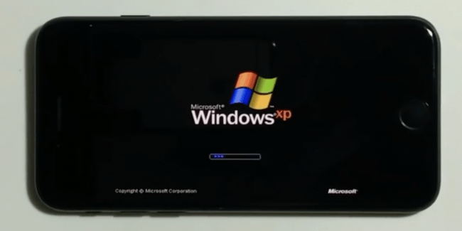Windows XP может работать даже на iPhone 7