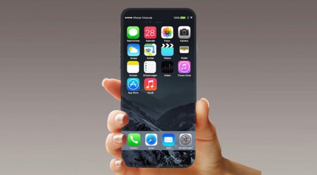 Apple заказала 70 млн OLED-экранов ради кардинальных изменений в дизайне iPhone 8