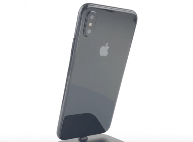 Макет Apple iPhone 8 показали на видео