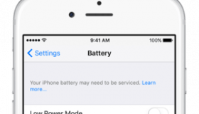 iOS 11 будет сообщать, когда аккумулятор iPhone вышел из строя