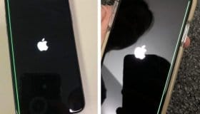 Владельцы iPhone X жалуются на зеленые линии на экране